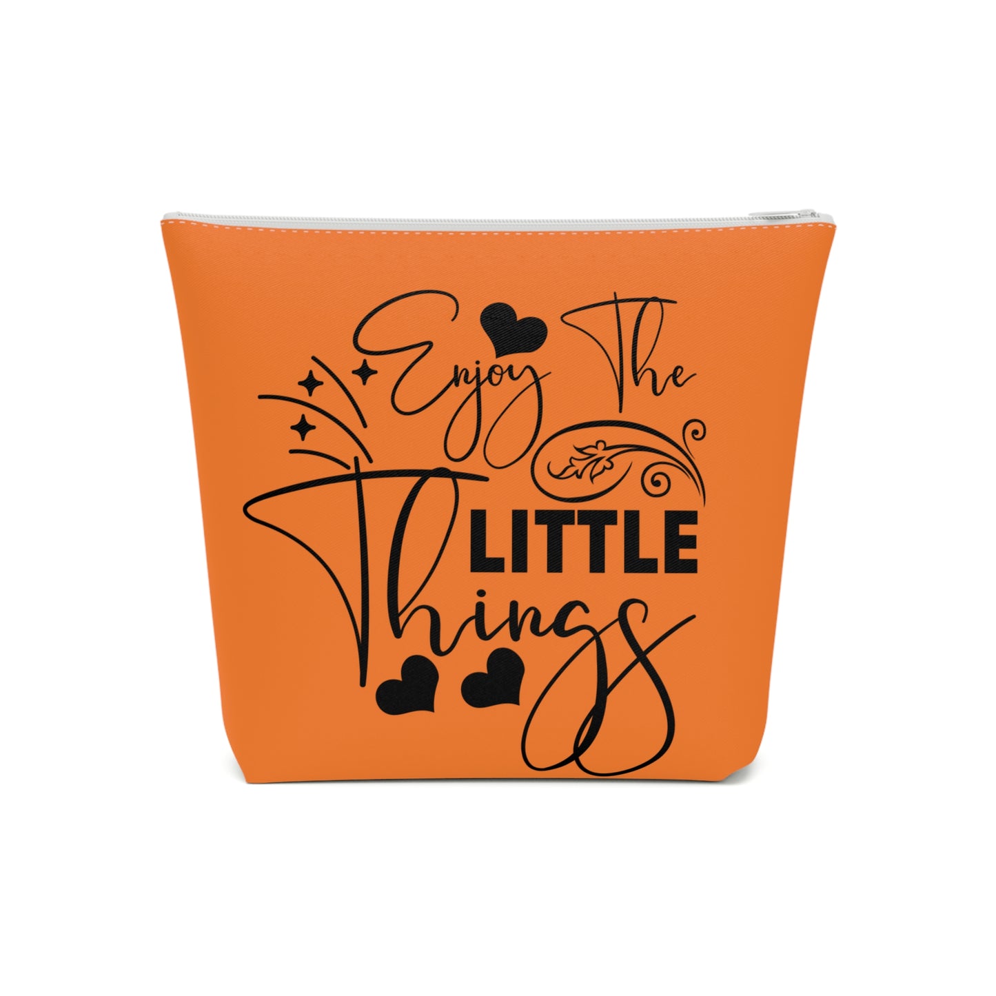 Enjoy the little things - Cotton Cosmetic Bag