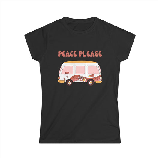 Peace Pleace - Dame - Women's Softstyle Tee