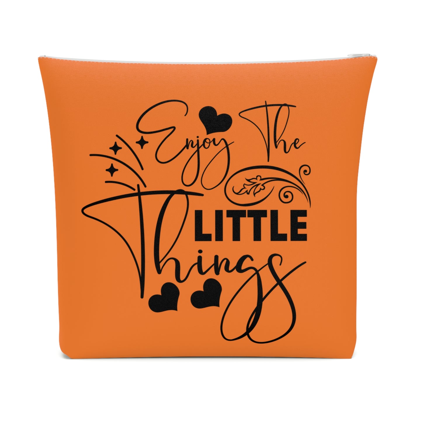 Enjoy the little things - Cotton Cosmetic Bag