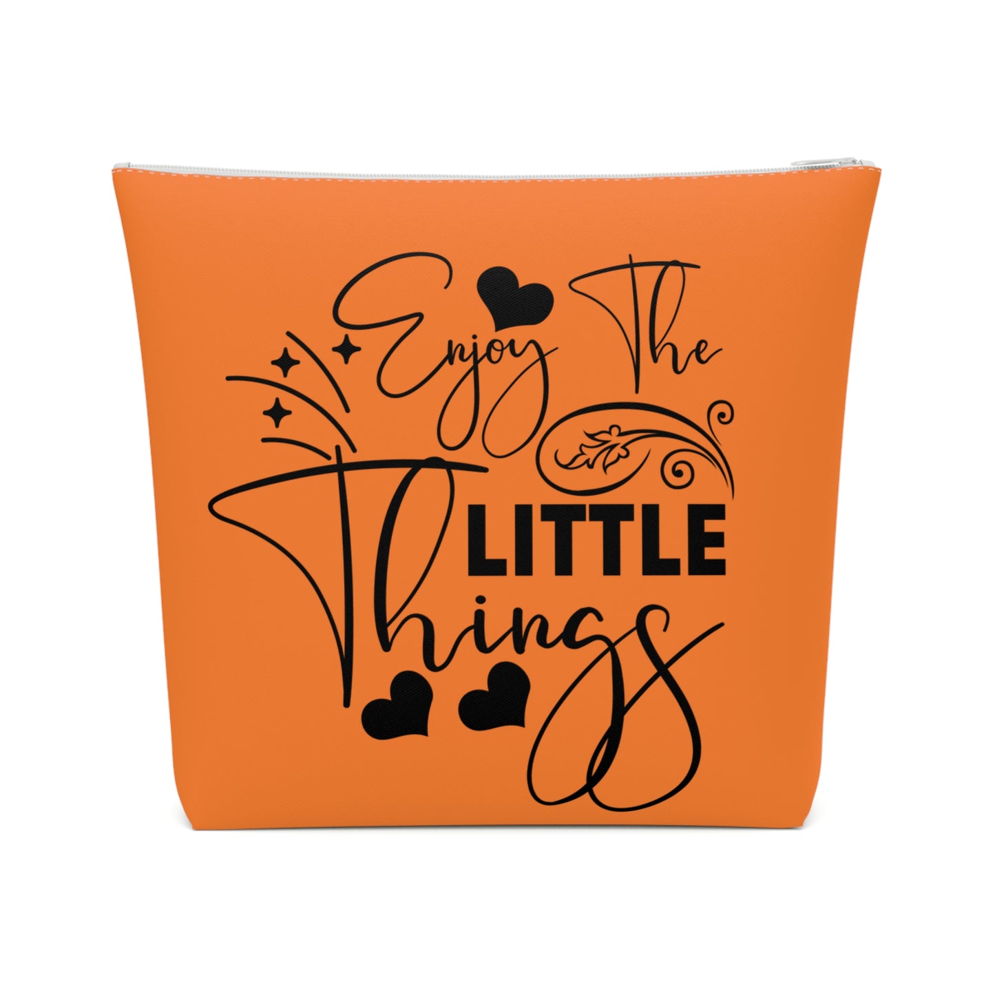 Enjoy the little things - Cotton Cosmetic Bag