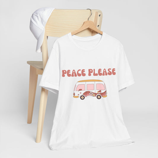 Peace Pleace - Unisex Jersey Short Sleeve Tee