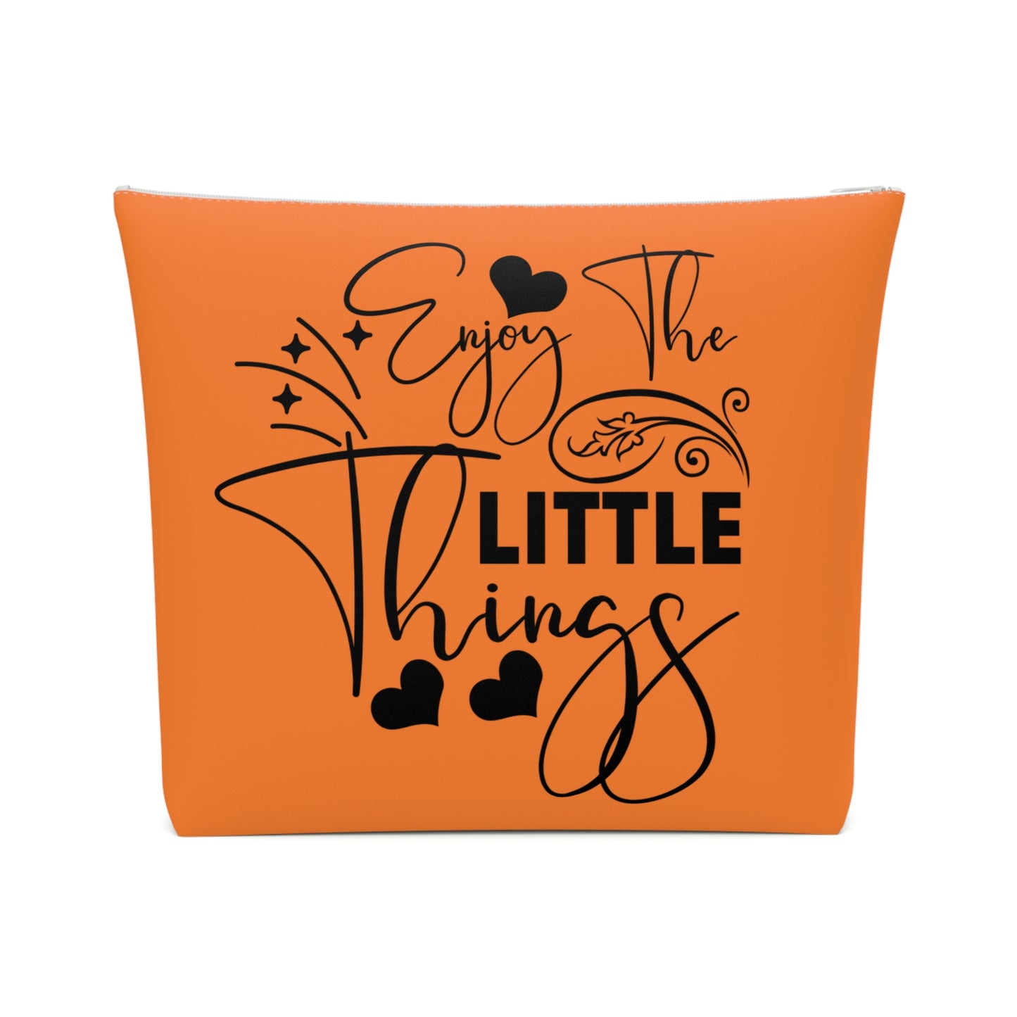 Enjoy the little things - Cotton Cosmetic Bag